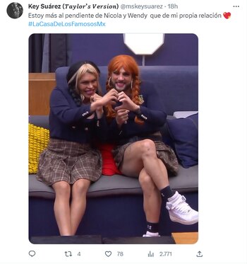 Nicola y Wendy sorprendieron al