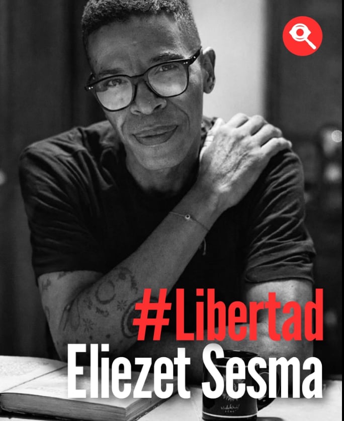 Eliezet Sesma Diago. Su testimonio llegó al Observatorio de Derechos Culturales (ODC), que lo trasladó a la organización y emitió una alerta pública para exigir garantías a su integridad física y psicológica.