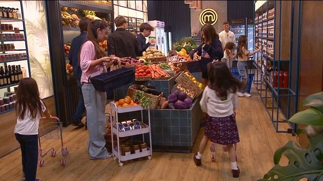 El desafío de la noche incluyó que los hijos eligieran los ingredientes para que sus padres cocinen en MasterChef Celebrity