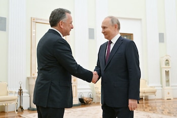 El presidente ruso, Vladímir Putin,