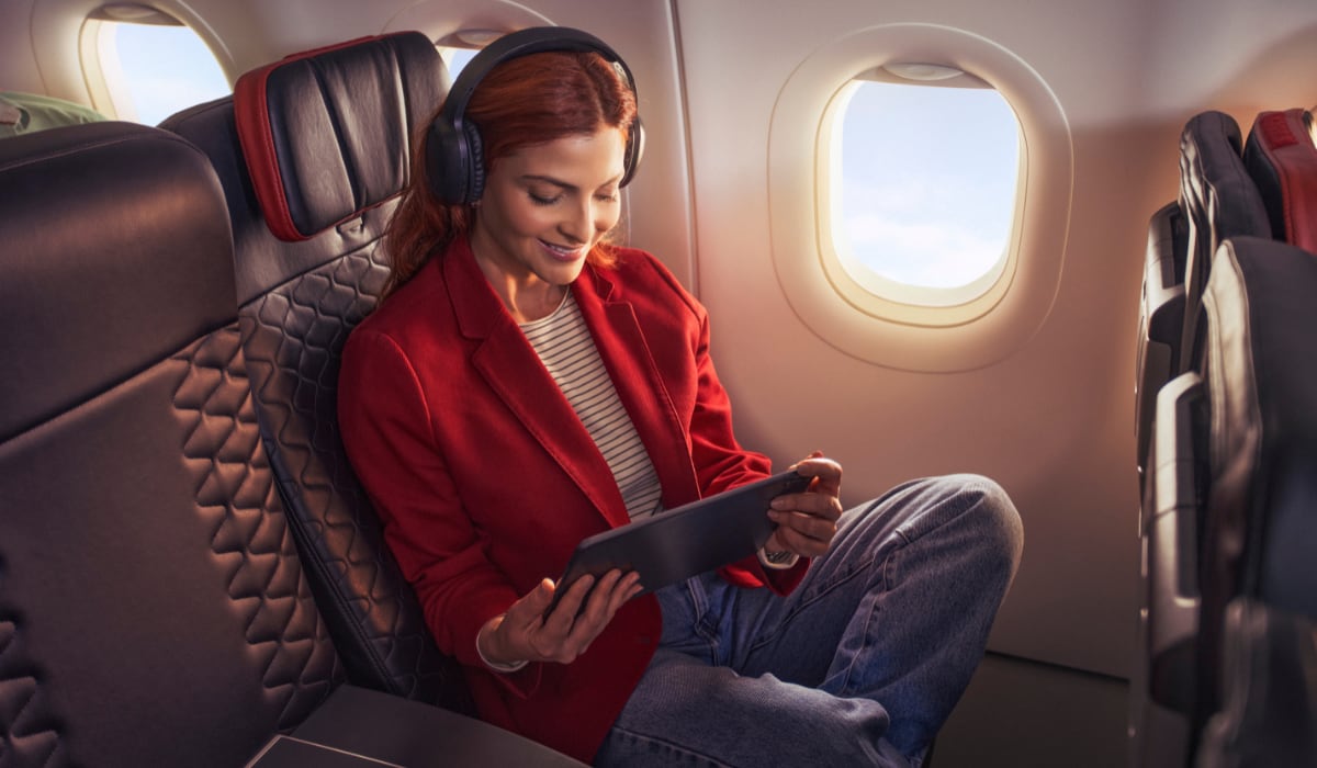 La aerolínea implementa wifi a bordo para que los viajeros trabajen, se comuniquen o se entretengan durante todo el trayecto. - (avianca)