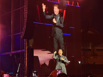 El cantante inauguró el Coliseo GNP Seguros de Guadalajara (Foto: Ignacio Izquierdo)