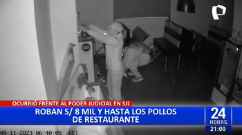 Delincuentes roban en pollería de