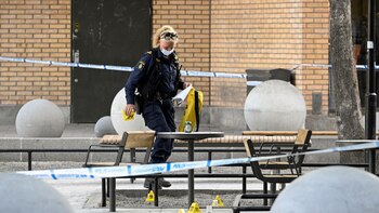 Tiroteo en Estocolmo: un adolescente