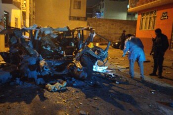 Explotó un carro-bomba en calles