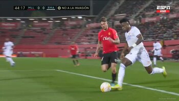 Vinicius realizó jugadón en Real