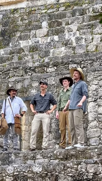 El influencer fue captado en