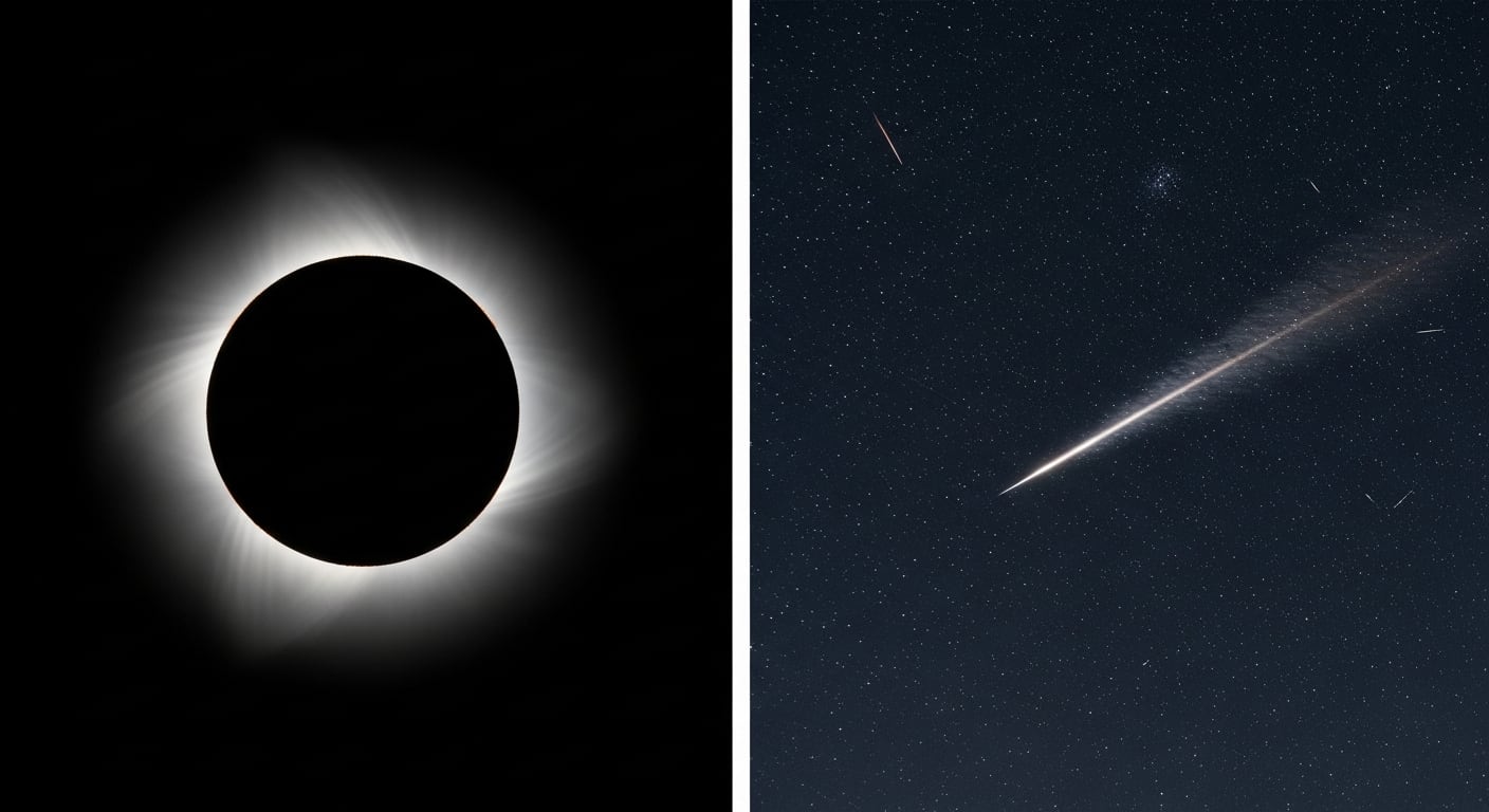 Agosto traerá un eclipse solar y una lluvia de meteoros: así se podrá ver