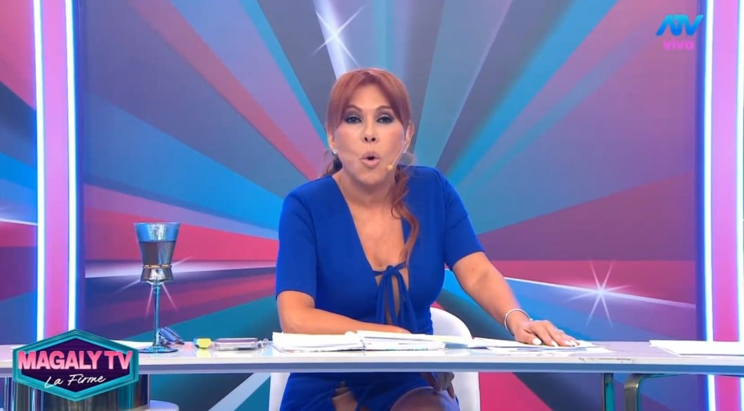 Magaly Medina no ocultó su indignación frente a esas versiones y consideró especialmente grave que se difundan acusaciones sin ningún sustento. Captura: Magaly TV La Firme.