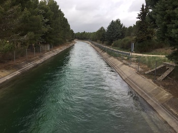 La capacidad del agua bajó en comparación con la última semana (Europa Press)
