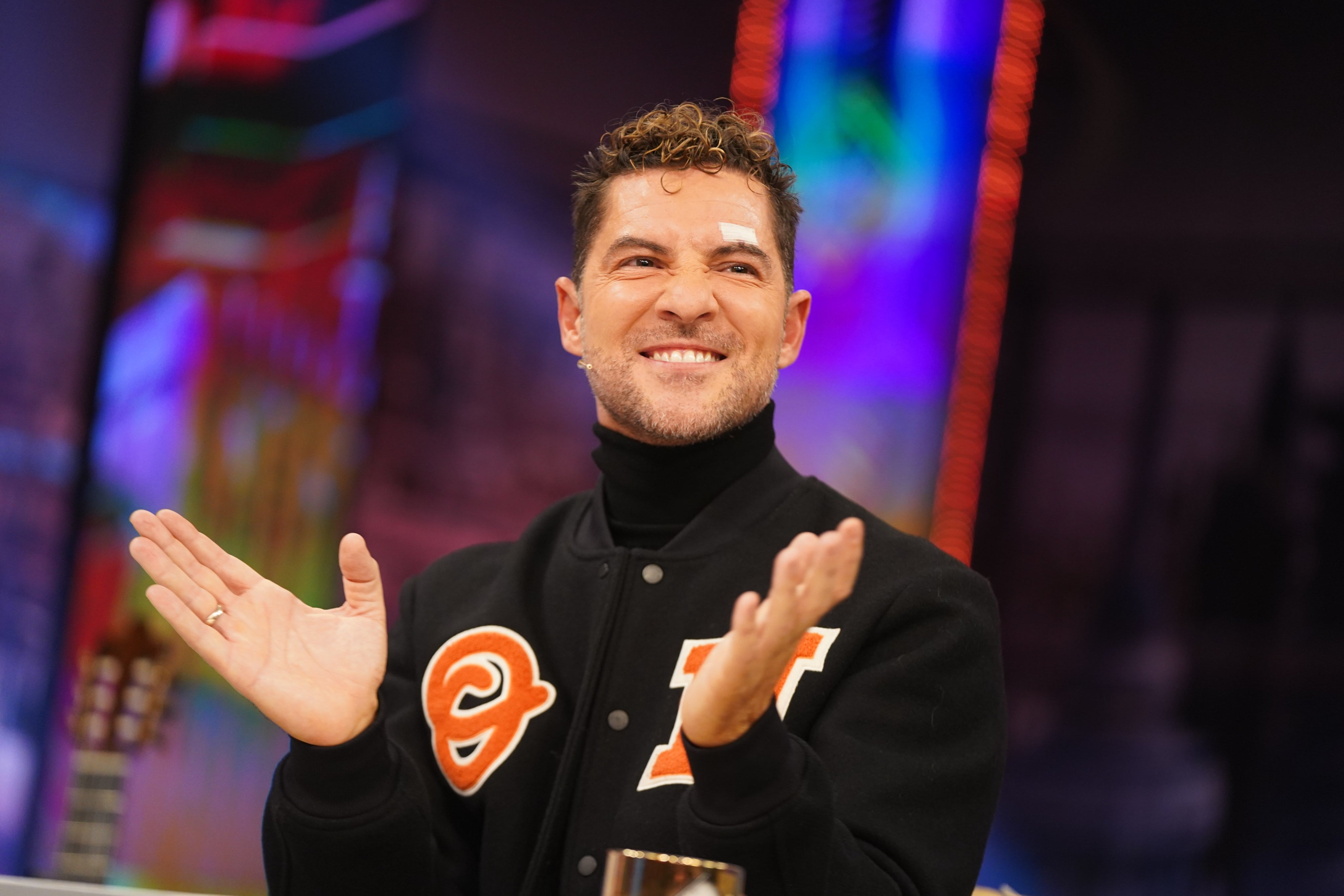 David Bisbal durante su paso por