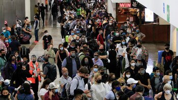 En fotos: miles de turistas