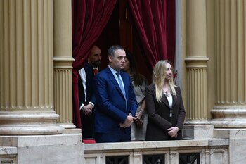 Manuel Adorni en la Cámara