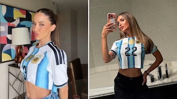 El entrenamiento de las esposas de los jugadores de la Selección en Kansas City: “Team de running mundialista”