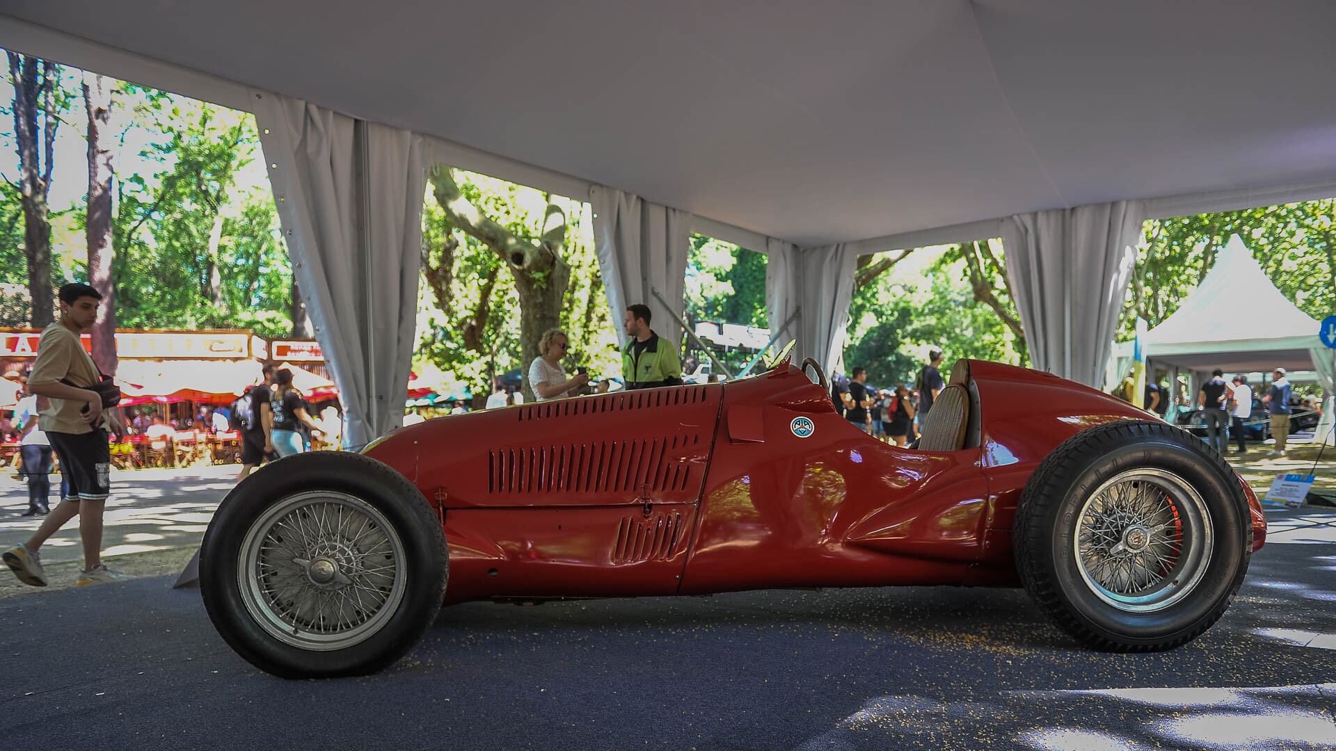 El Alfa Romeo de Oscar Gálvez