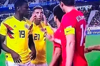 El volante colombiano Edwin Cardona