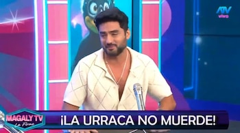 Pablo Heredia rompe su silencio sobre el ampay de Shirley Arica: “Me incomodó un poquito”. Captura: Magaly TV La Firme.