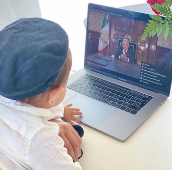 El nieto de AMLO nació