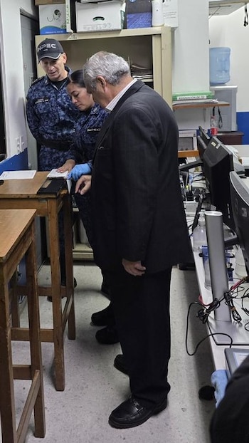 Iván Name en la cárcel