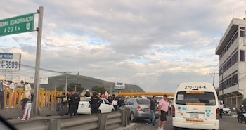 bloqueo Uber agresión Valle de Chalco Edomex