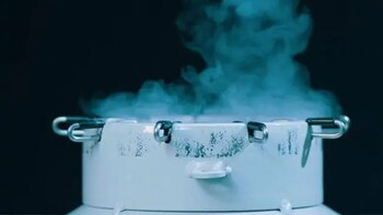 Dada su temperatura extremadamente baja,