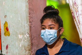 Evelin Juanita Ramírez Herrera, hermana