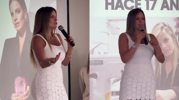 Alejandra Baigorria reaparece dando charlas