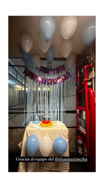 El actor agradeció el detalle