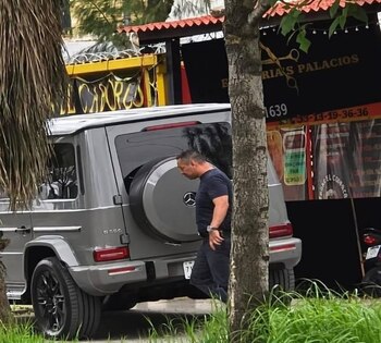 Camioneta que usaba El Tanque, líder regional del CJNG. (Redes sociales)