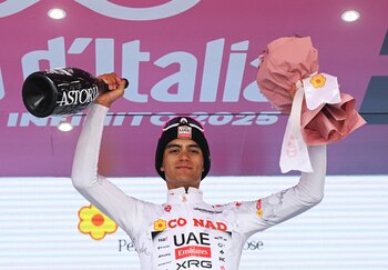 La 'Maglia Rosa' nunca había