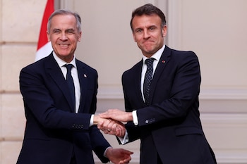 El presidente de Francia, Emmanuel