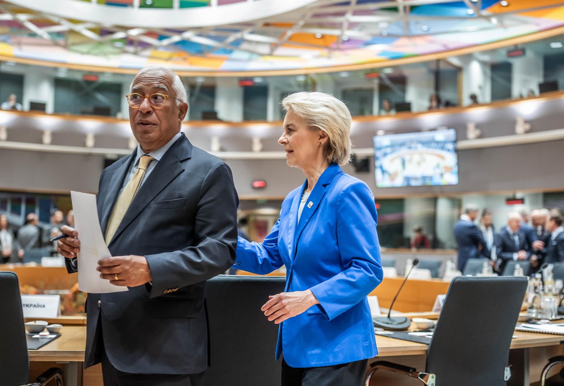 Von der Leyen y Costa celebran el Sájarov al TPI y reclaman que pueda trabajar "sin presiones ni intimidaciones"