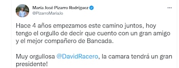 Trino publicado por María José Pizarro