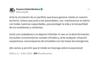 Trino del gobernador de Córdoba