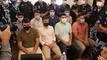 Los acusados del crimen de