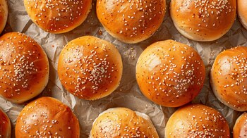 Pan de hamburguesa sin gluten.