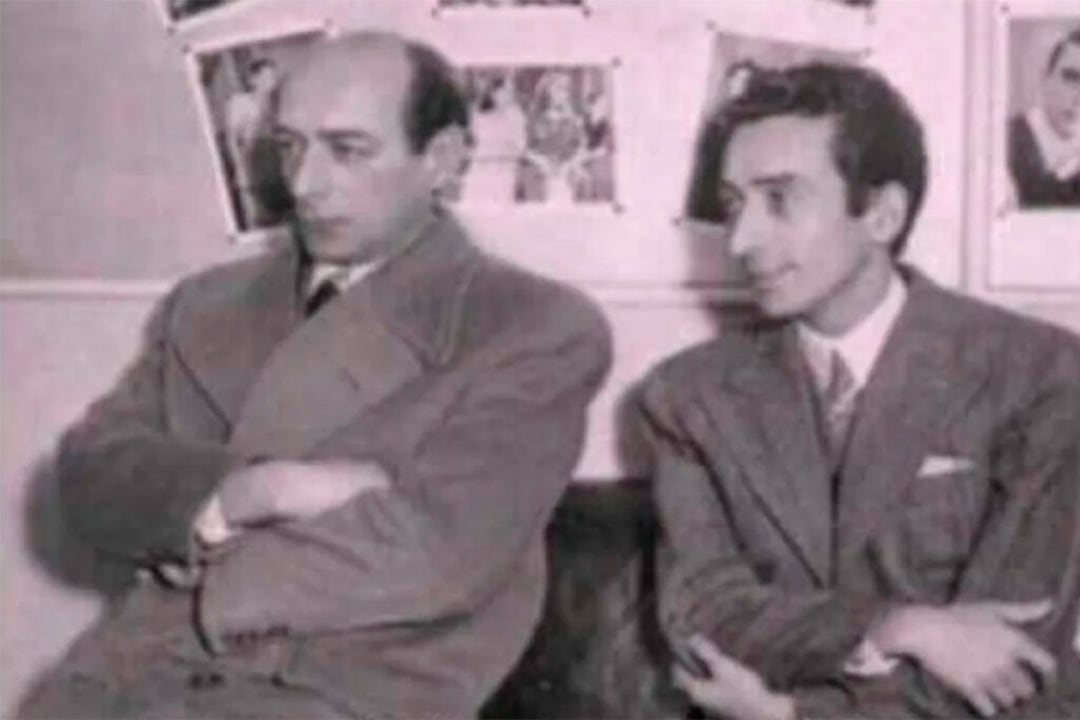 Los hermanos Armando y Enrique Santos Discépolo