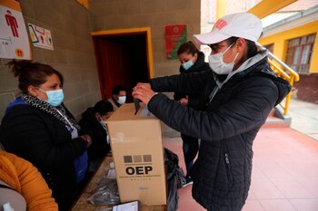 Imagen de los comicios (EFE/Martín