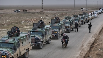 Las fuerzas sirias asumen control