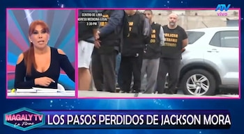 Magaly Medina sorprende al defender a Jackson Mora: “Me pongo en los zapatos de estas personas”. Captura: Magaly TV La Firme.
