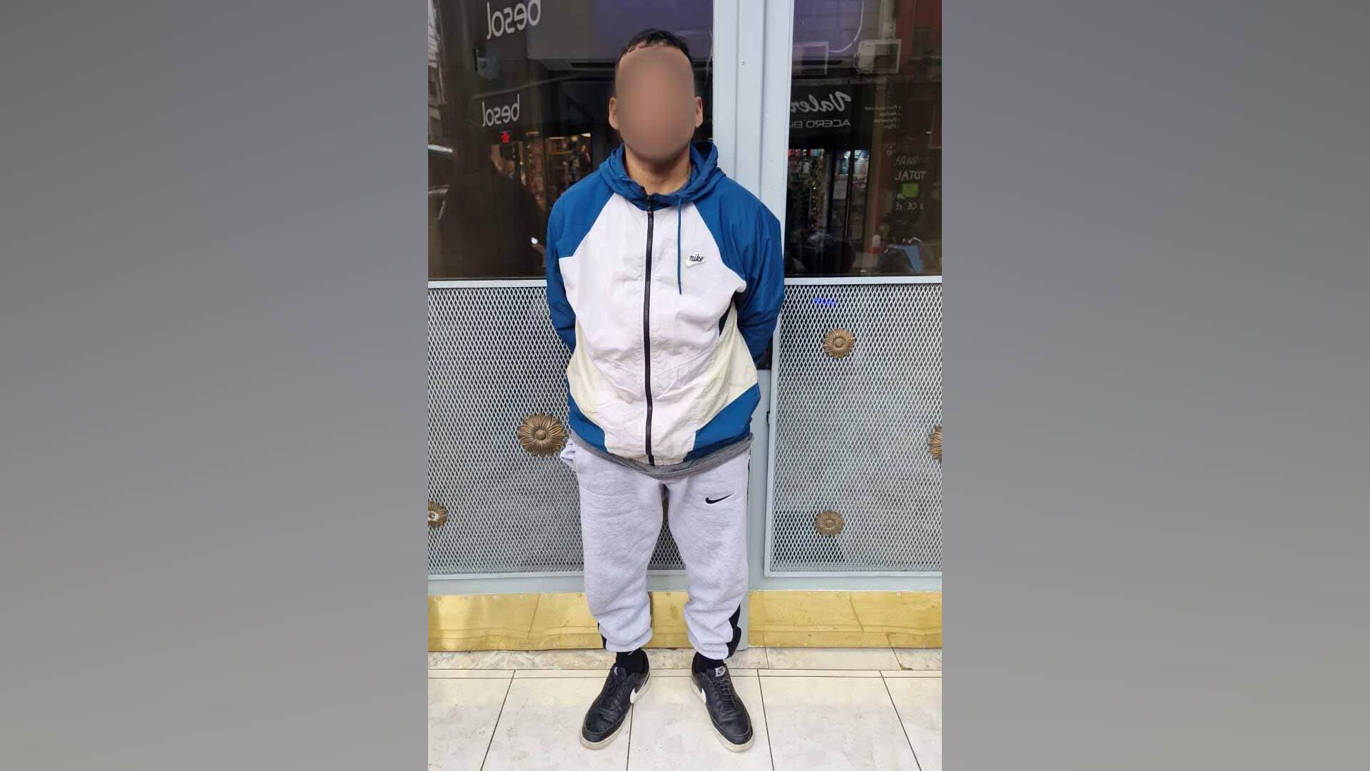 El detenido es de nacionalidad peruana