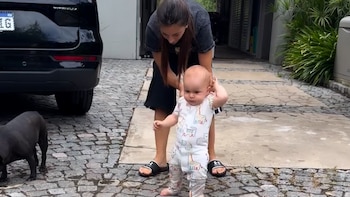 La emoción de Sol Pérez