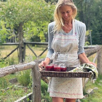 Carola Del Bianco con su