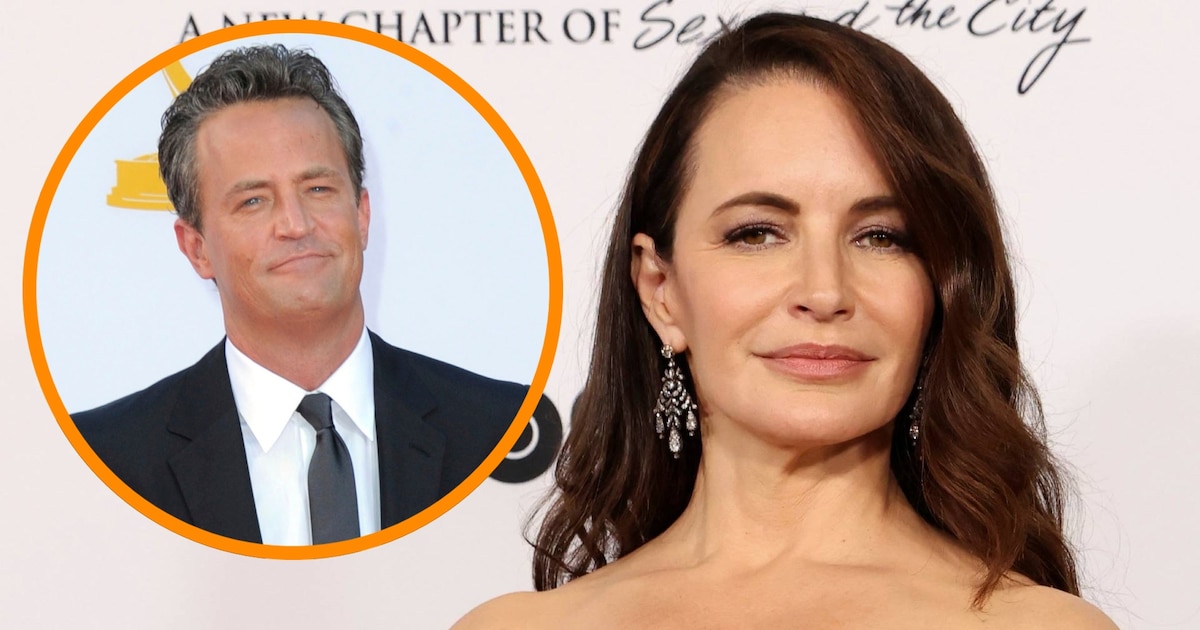 Kristin Davis contó la vez que tuvo una “cita” con Matthew Perry: “Era un amor”