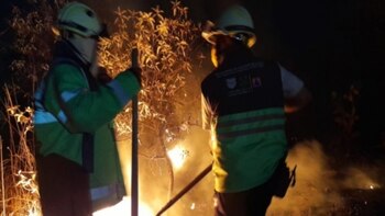 Bomberos lograron controlar el incendio