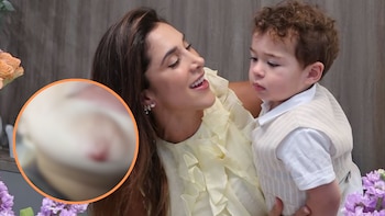 Daniela Ospina alarmó a sus