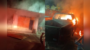 Atacan e incendian propiedades de