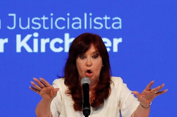 Cristina Kirchner en La Plata