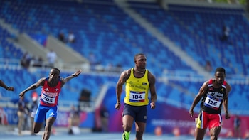 Ronal Longa gana los 100 metros del Félix Sánchez Classic con 9.84 segundos en Santo Domingo, República Dominicana