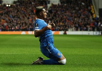 Alfredo Morelos, con 34 tantos,